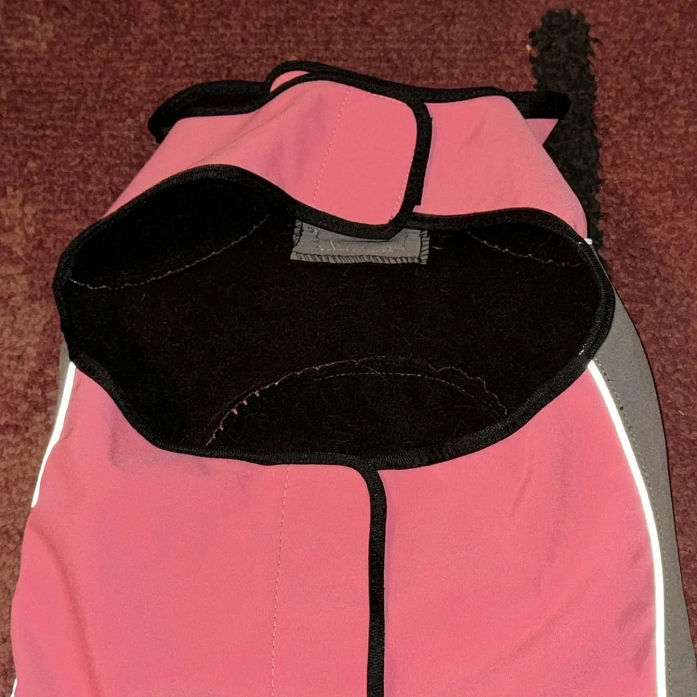 Black‎ Doggy Reflective Water Resistant Dog Coat